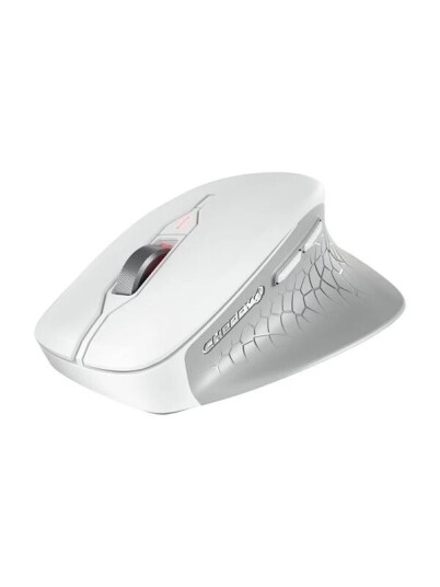 Cherry STREAM Mus Comfort Herrehendt Optisk 2.4GHz Trådløs Hvit/Grå
