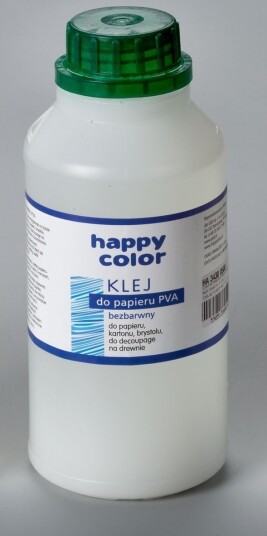 Happy Color Pva Pappirlim Flaske 500 G 3430 0500