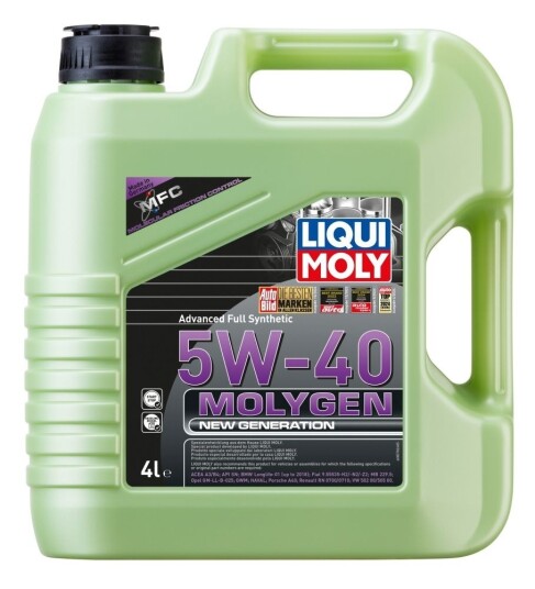 Motorolje LIQUI MOLY MOLYGEN NEW GENERATION 5W40 4L
