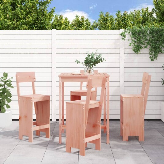 Utendørs spisestue 5 deler heltre douglasgran 3157804
