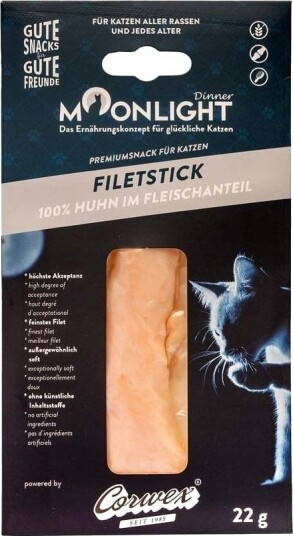 Moonlight Kyllingfilet Kattegodbit 22 G
