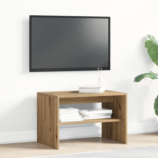 TV benk artisan eik 60x40x40 cm konstruert tre TV benk artisan eik 60x40x40 cm konstruert tre