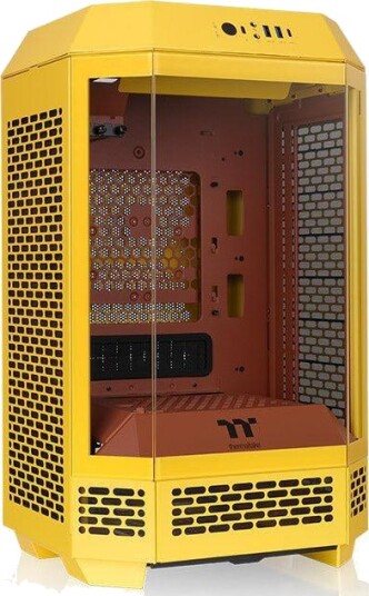 Thermaltake The Tower 250 Mini Tower Kabinett Gul Thermaltake The Tower 250 Mini Tower Kabinett Gul