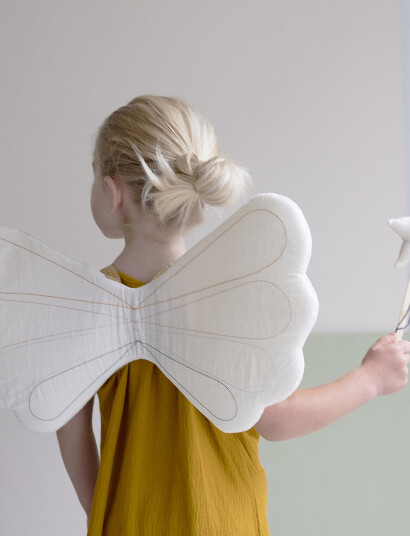 Fabelab Wings - Rainbow - Natural - White - 65X 30CM