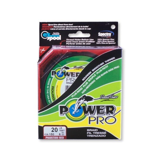 Power Pro Line Powerpro Vermillred