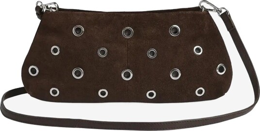 Markberg Essiembg Cross. Bag Suede ESPRESSO BROWN One Size