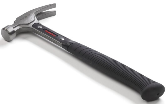 Hultafors TR 16 XL Snekkerhammer 740 g med Ergonomisk Håndtak og Vibrasjonsdemping