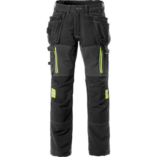Fristads Hantverkarbyxa Stretch 2566 Stp Svart C146