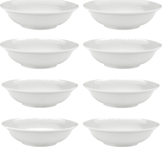 Rörstrand Swedish Grace dyp tallerken Ø19 cm 8 pakning Snø hvit Rörstrand Swedish Grace dyp tallerken Ø19 cm 8 pakning Snø hvit