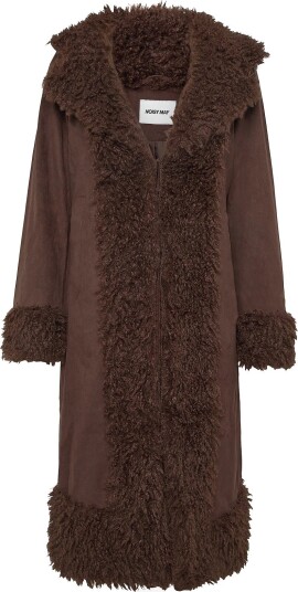 NOISY MAY Nmannie Penny Lane Coat   DEMITASSE   S