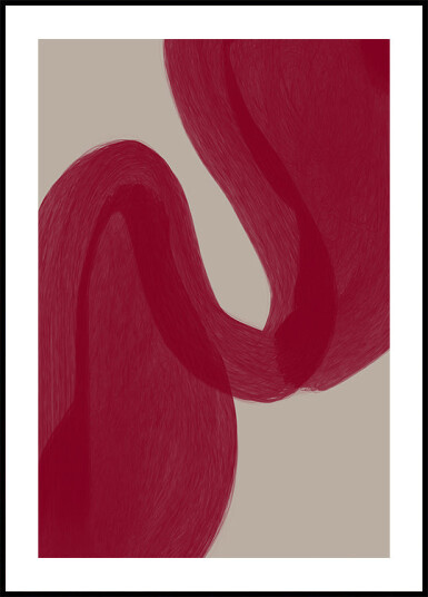 Colour Palette   Burgundy   2 Copy Plakat Plakat / 50x70cm