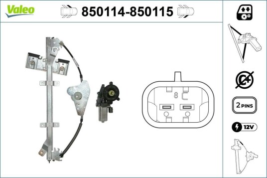 Vindusheis VALEO 850114