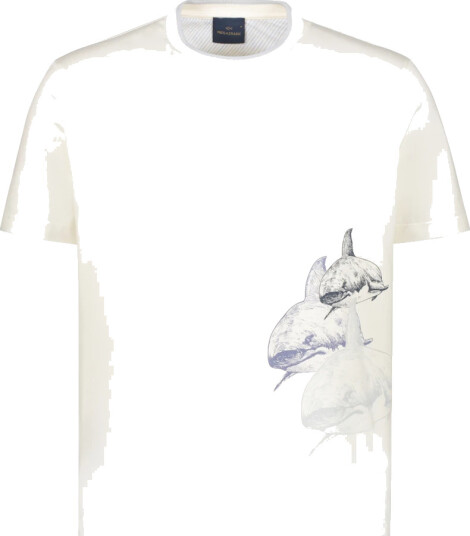 Paul & Shark Herre Topper Hvit L, Paul & Shark Herre Topper Hvit L,