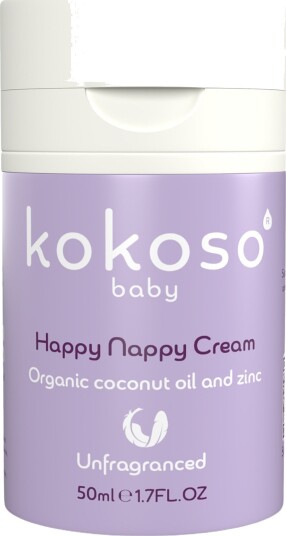 Kokoso Baby Happy Nappy Cream 50ml Kokoso Baby Happy Nappy Cream 50ml