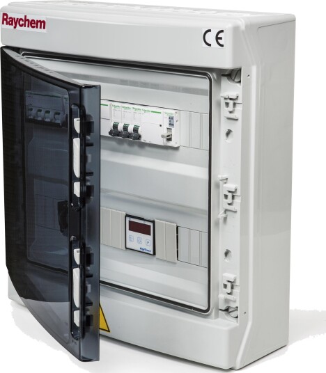 Raychem Skap Sbs-R-Fp Automatikkap Raystat-Control-11-Din, Frostbeskyttelse 6 × 16 A