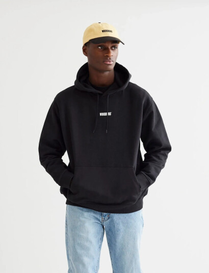 Woodbird Wbpacs Base Hoodie - Black - M Woodbird Wbpacs Base Hoodie - Black - M