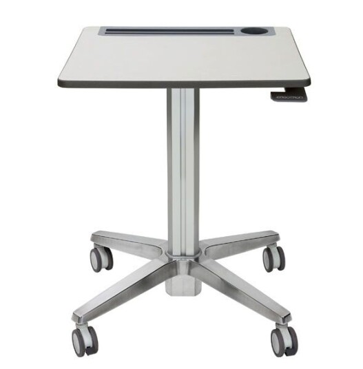 Ergotron LEARNFIT TRAVEL STANDING DESK 16IN CLEAR ANODIZED ADJUSTABLE IN ACCS Ergotron LEARNFIT TRAVEL STANDING DESK 16IN CLEAR ANODIZED ADJUSTABLE IN ACCS
