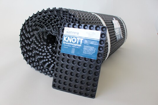 KNOTT GRUNNMURSPLAST 500G 2,5X 20M