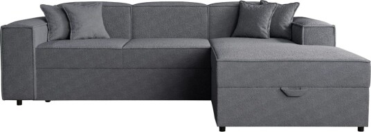 Bysantinsk Sovesofa Med 3 Seters Divan Grå