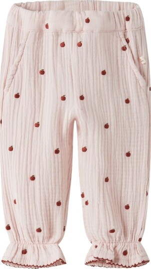 Lil" Atelier Bukser - Loose - NbfKamma - Stillhet Violet - Lil Atelier - 1½ år (86) - Bukser - bomull - Rosa