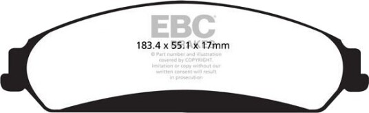 EBC Brakes DP42139R Bremseklosser