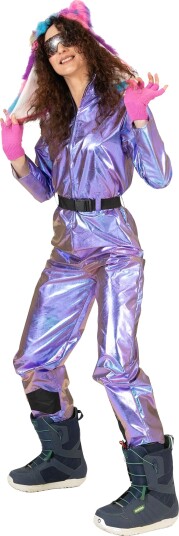 Espa 80-talls Skidress Lilla Holografisk Large 508677_44-46