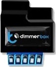 BleBox Trådløs Dimmer DimmerBox Wi-Fi 200w IP20 Sort BleBox Trådløs Dimmer DimmerBox Wi-Fi 200w IP20 Sort