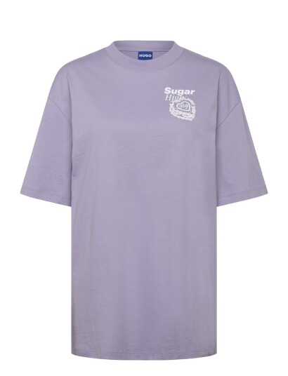 HUGO BLUE Oversized_Tee_B_10 Purple M HUGO BLUE Oversized_Tee_B_10 Purple M
