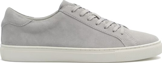 Roberto Rosso Verona Leather Suede M Light Grey Grå storrelse 43 male