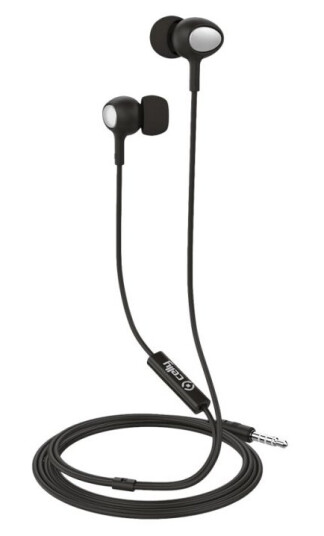 Celly Up500bk - Ørepropper Med Mikrofon - Ørepropp - Kablet - 3,5 Mm Jakk Celly Up500bk - Ørepropper Med Mikrofon - Ørepropp - Kablet - 3,5 Mm Jakk