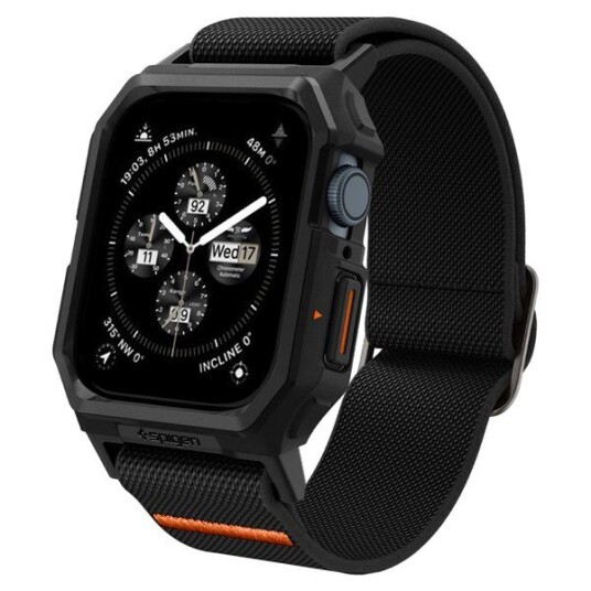 Spigen Lite Fit Pro matte black Apple Watch 45mm/44mm Spigen Lite Fit Pro matte black Apple Watch 45mm/44mm