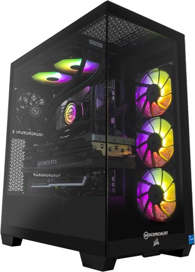 PCSpecialist Ultra 1000 R7-9800X3D/64/2TB/5090 stasjonær gaming-PC
