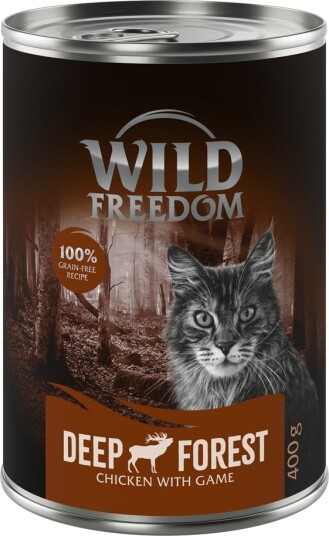 Wild Freedom Våtfôr Adult Deep Forest Vilt & Kylling 24 X 400 G