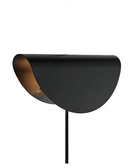 Model 2110 vegglampe Svart Model 2110 vegglampe Svart