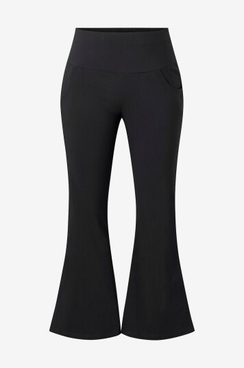 Studio Bukser sElena Bootcut Svart Studio Bukser sElena Bootcut Svart