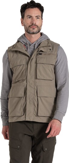 Craghoppers Men"s NosiLife Adventure Gilet IV Pebble M Craghoppers Men"s NosiLife Adventure Gilet IV Pebble M