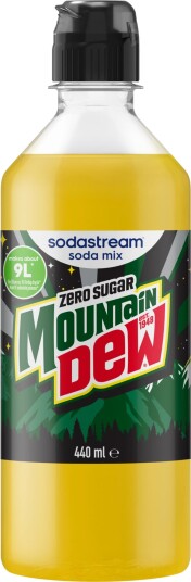 Sodastream Pepsico Mountain Dew drikkekonsentrat 1925609770 Sodastream Pepsico Mountain Dew drikkekonsentrat 1925609770