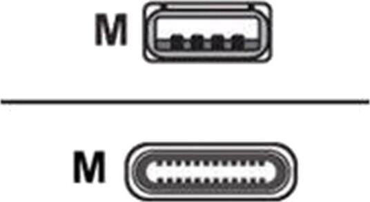 Honeywell USB-A til USB-C-kabel 1,2 m CBL-500-120-S00-05