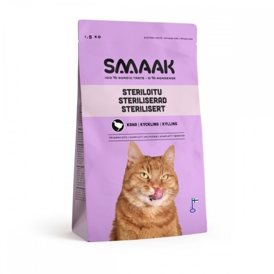 Smaak Cat Sterilised Chicken (1.5 kg)