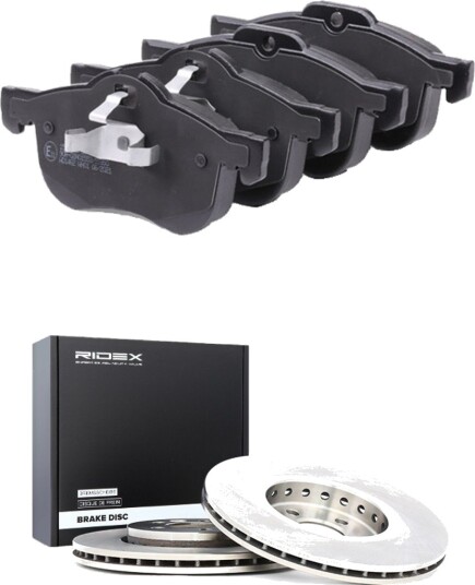 Bremseskiver og -klosser RIDEX 3405B2536