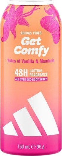 Adidas Vibes Get Comfy Deo Spray 150ml Adidas Vibes Get Comfy Deo Spray 150ml