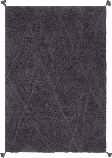 Ryetepper Andrea Natural Cotton Shaggy svart Størrelse: 240 x 340 cm Ryetepper Andrea Natural Cotton Shaggy svart Størrelse: 240 x 340 cm