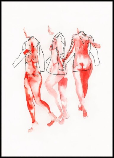Figure Study try Me On Plakat / 50x70cm