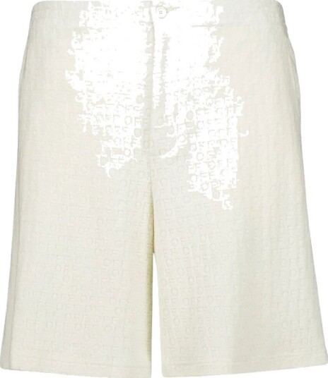 Off White Herre Shorts Beige S, Off White Herre Shorts Beige S,