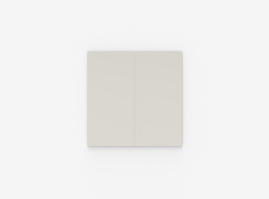 Glasstavle Mood Spaces Farge Soft 150 200x200cm BxH 2 tavler side om side