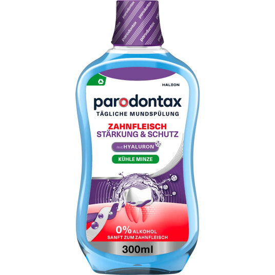 PARODONTAX Munnvann Gum Strengthening & Protecting 300 ml. PARODONTAX Munnvann Gum Strengthening & Protecting 300 ml.