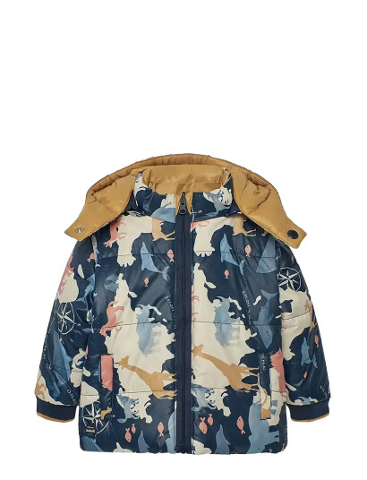 Boboli Reversible Parka - Multi/patterned - 128 Boboli Reversible Parka - Multi/patterned - 128