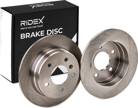 RIDEX 82B0075 Bremseskive