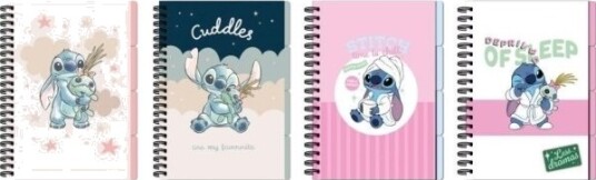 Beniamin Skrivebok B5/96K Rute Stitch Mix