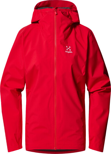 Haglöfs Women's Korp Proof Jacket Bright Red S Haglöfs Women's Korp Proof Jacket Bright Red S